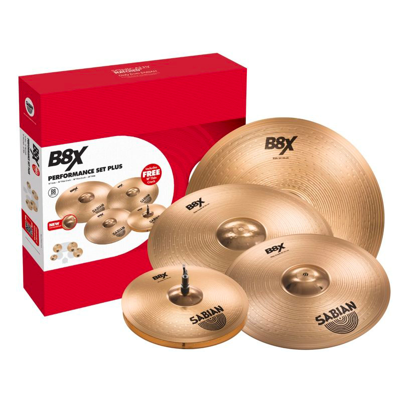 Pack cymbales Sabian B8X